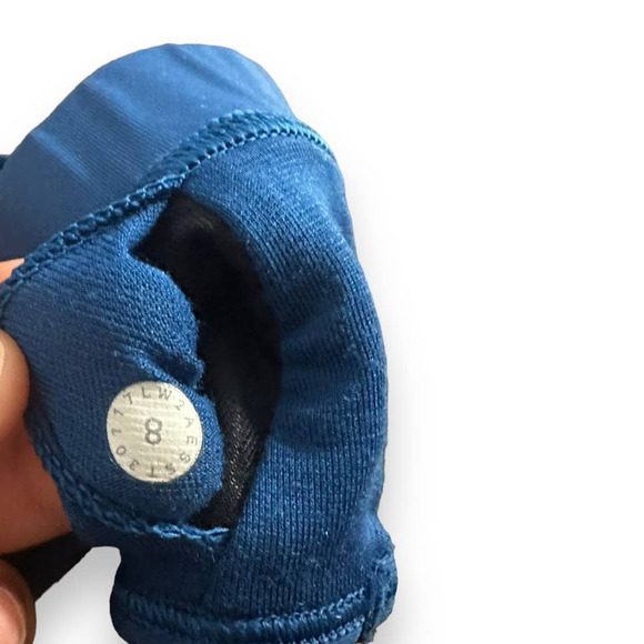 Lululemon Move High-Neck Bra‎ Dark Royal Blue Size 8 - Picture 3 of 3